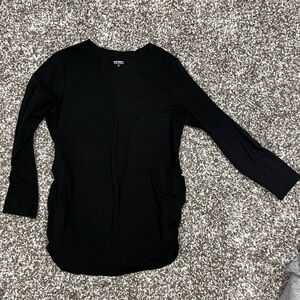 Old navy fitted maternity long sleeve shirt
